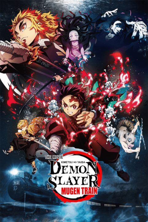 demon slayer kimetsu no yaiba season 1 coming to netflix the movie poster